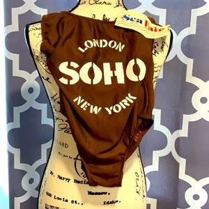 True 90s retro woman’s  swimwear by Sea Fair